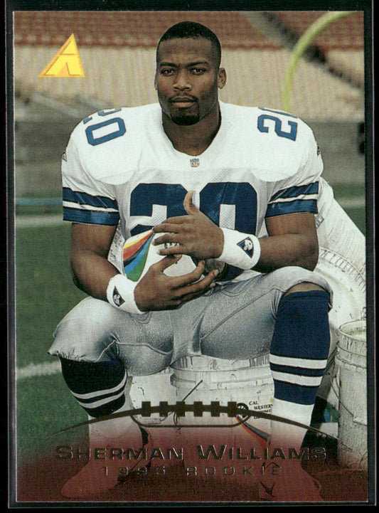 Sherman Williams 1995 Pinnacle #223 RC Dallas Cowboys