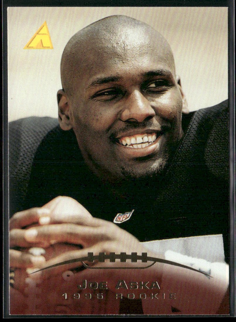Joe Aska 1995 Pinnacle #239 RC Oakland Raiders