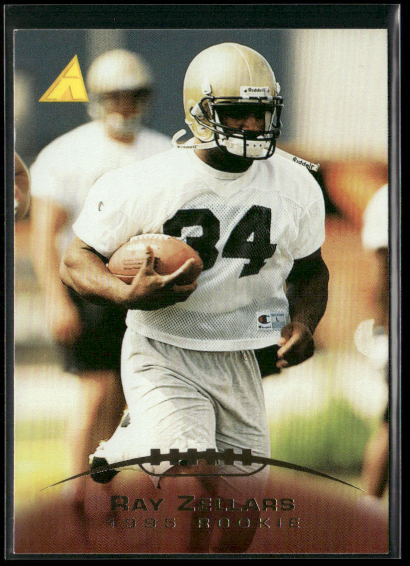 Ray Zellars 1995 Pinnacle #229 RC New Orleans Saints