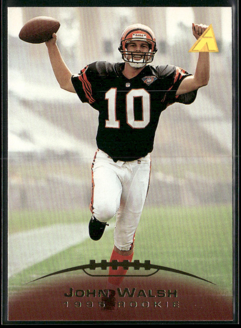 John Walsh 1995 Pinnacle #237 RC Cincinnati Bengals