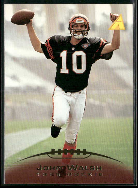 John Walsh 1995 Pinnacle #237 RC Cincinnati Bengals