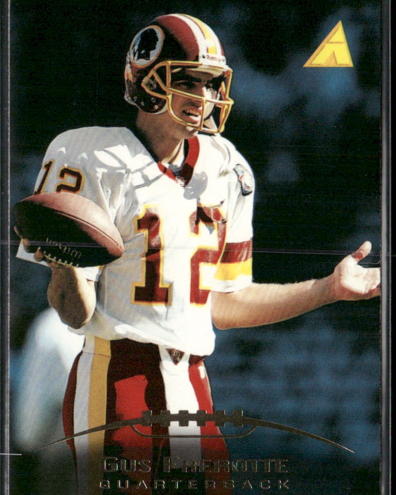 Gus Frerotte 1995 Pinnacle #43 Washington Redskins