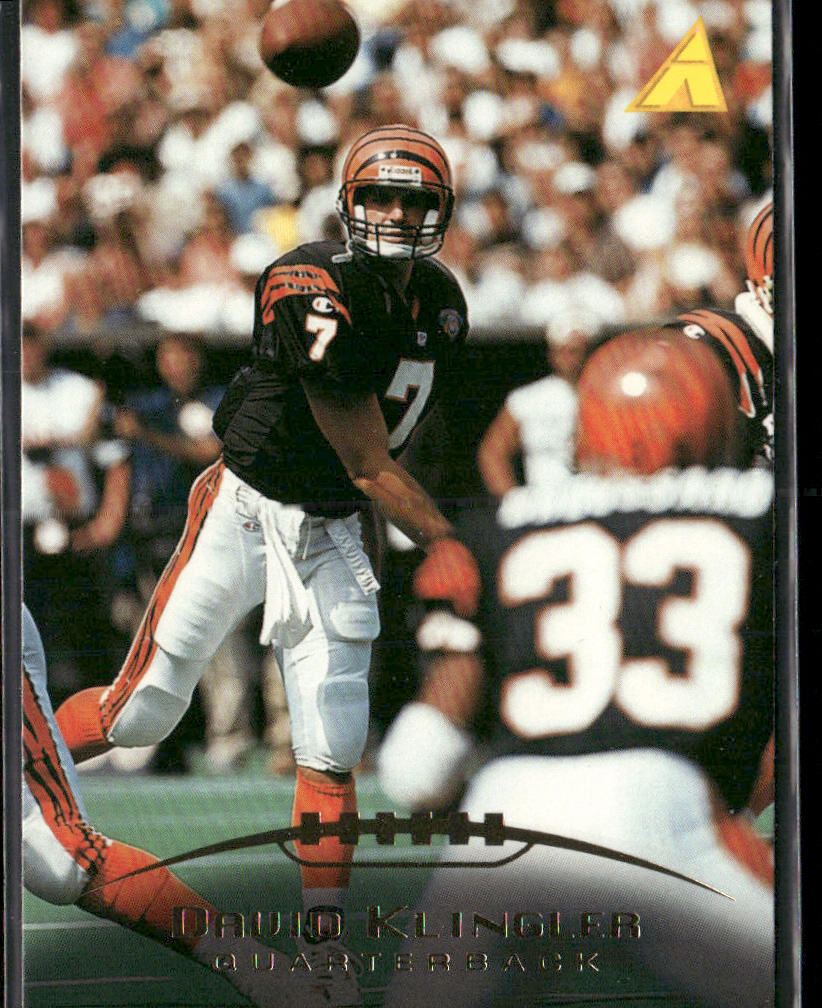David Klingler 1995 Pinnacle #93 Cincinnati Bengals