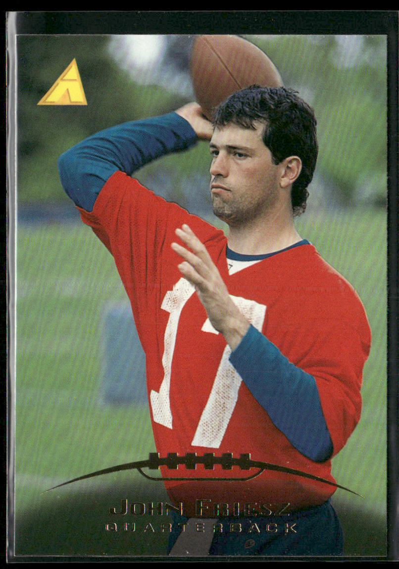 John Friesz 1995 Pinnacle #57 Seattle Seahawks