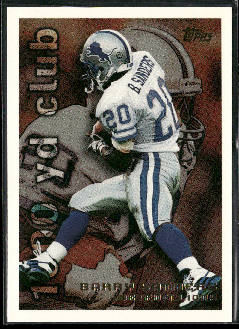 Barry Sanders 1995 Topps #1 Detroit Lions