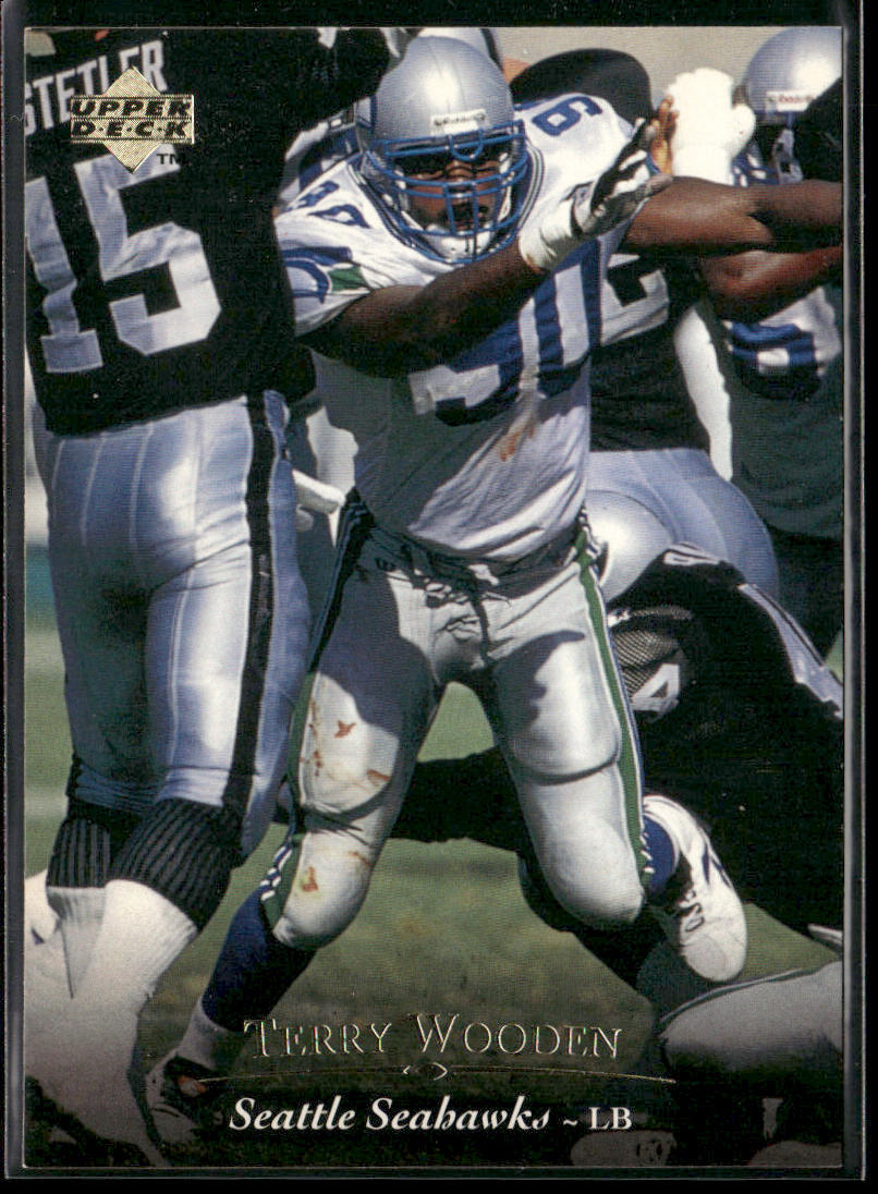 Terry Wooden 1995 Upper Deck #282 Seattle Seahawks