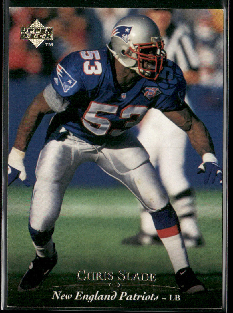 Chris Slade 1995 Upper Deck #244 New England Patriots