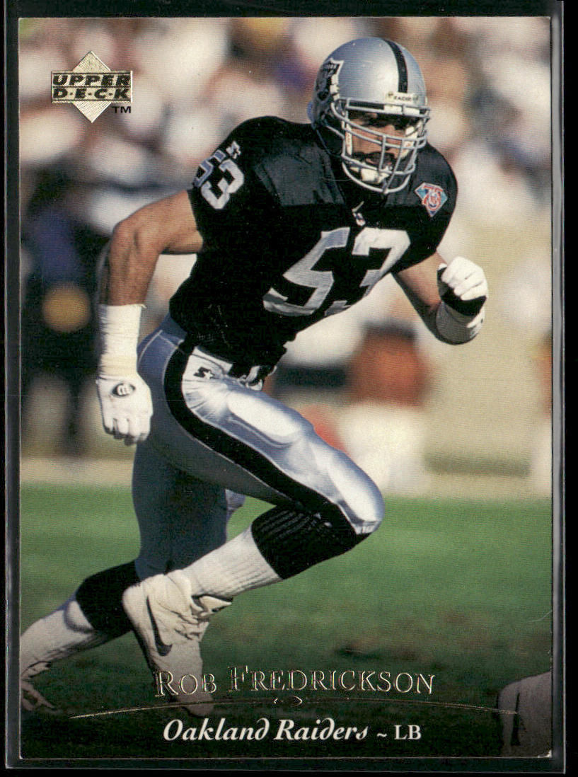 Rob Fredrickson 1995 Upper Deck #252 Oakland Raiders