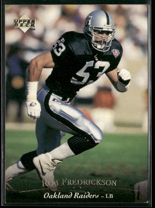 Rob Fredrickson 1995 Upper Deck #252 Oakland Raiders