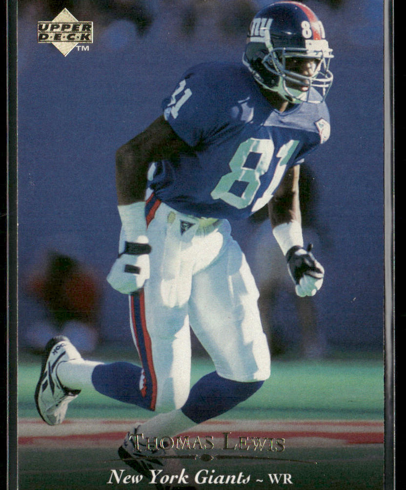 Thomas Lewis 1995 Upper Deck #201 New York Giants