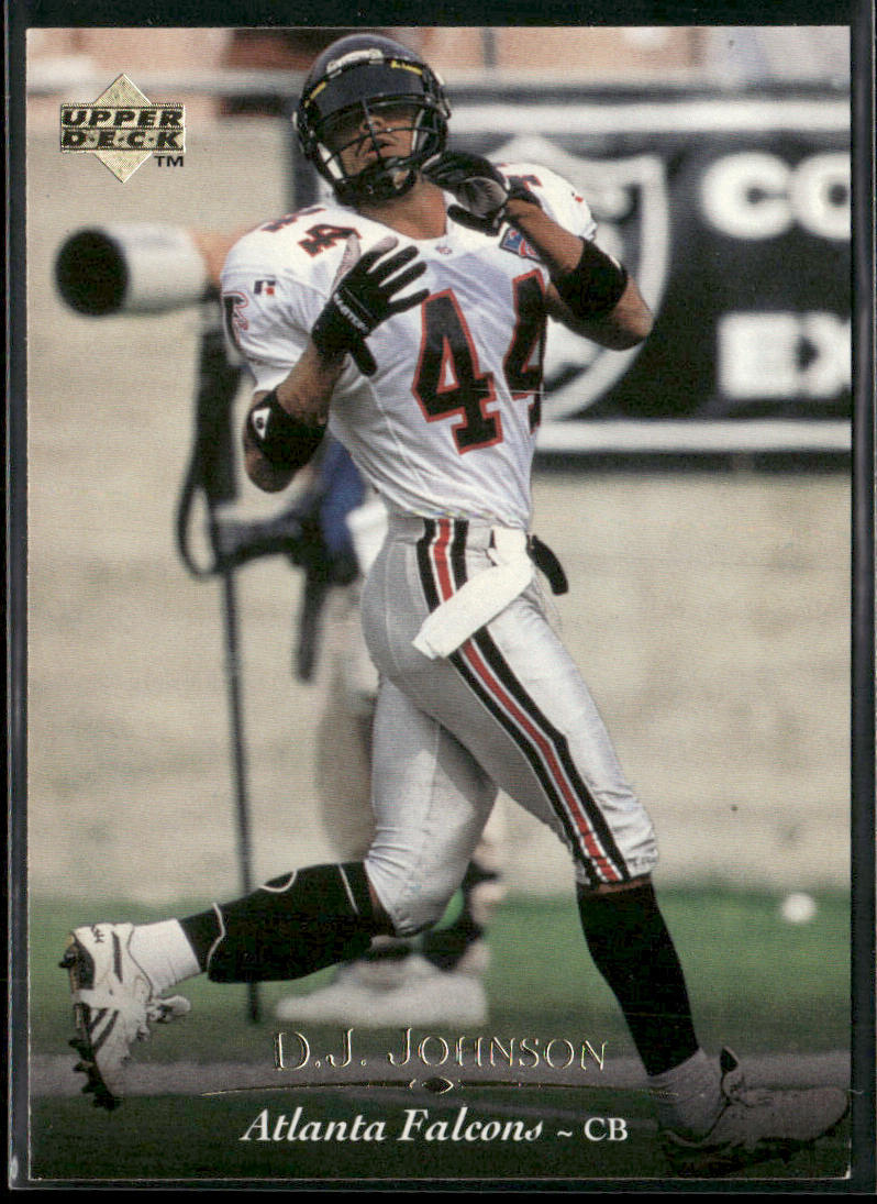 D.J. Johnson 1995 Upper Deck #182 Atlanta Falcons