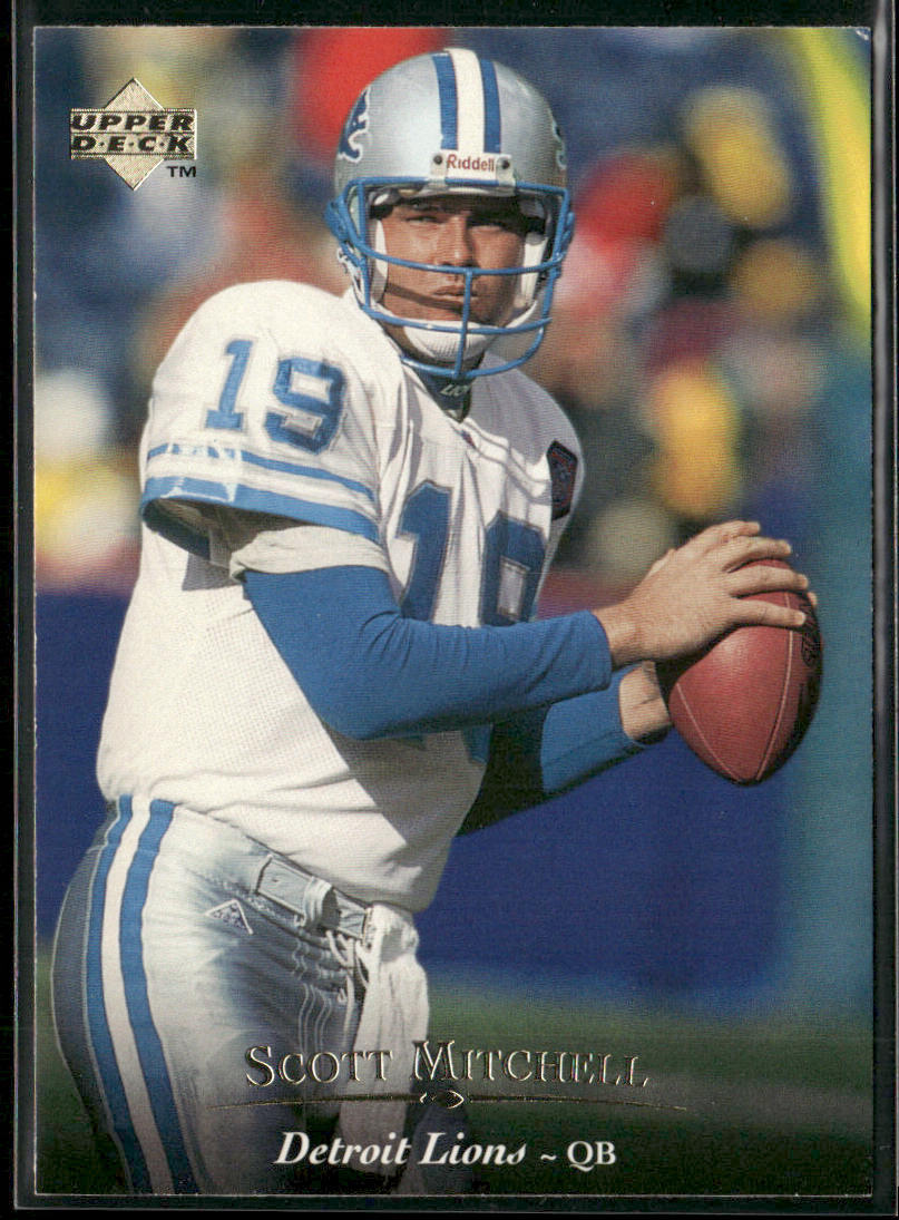 Scott Mitchell 1995 Upper Deck #66 Detroit Lions