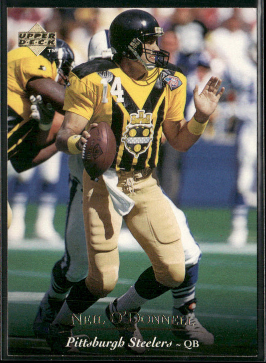 Neil O'Donnell 1995 Upper Deck #109 Pittsburgh Steelers