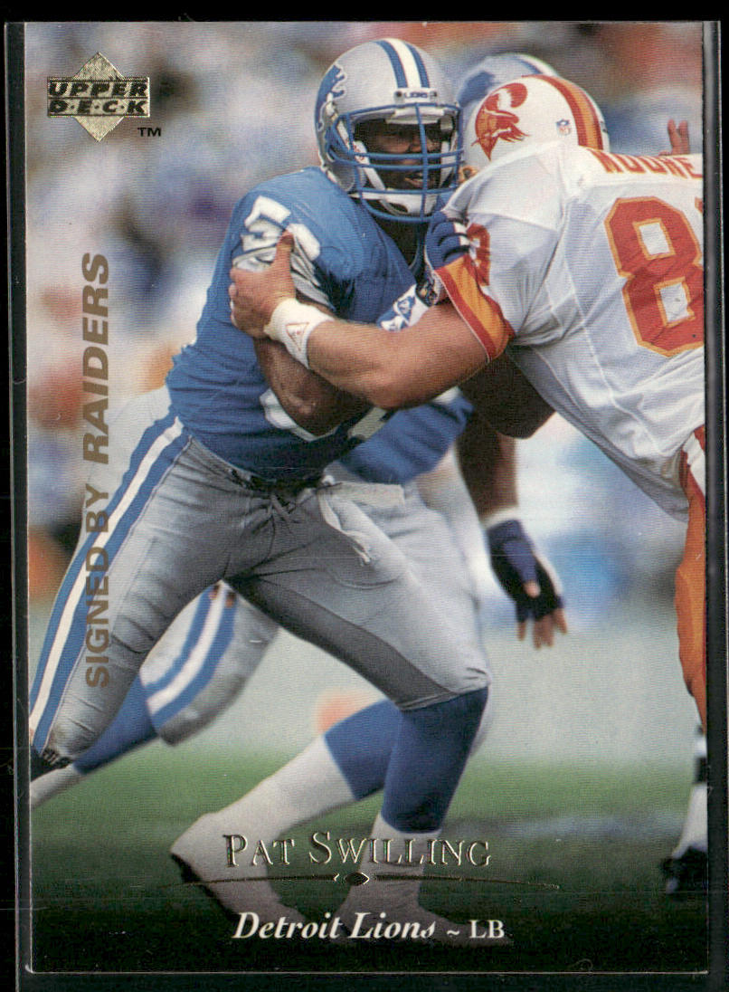 Pat Swilling 1995 Upper Deck #150 Oakland Raiders