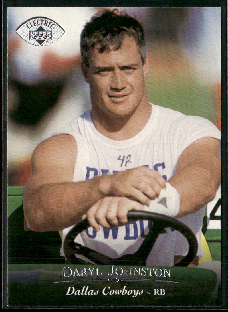 Daryl Johnston 1995 Upper Deck Electric #144 Dallas Cowboys