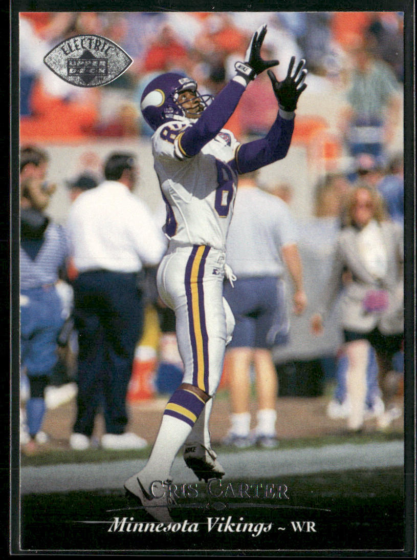 Cris Carter 1995 Upper Deck Electric #64 Minnesota Vikings