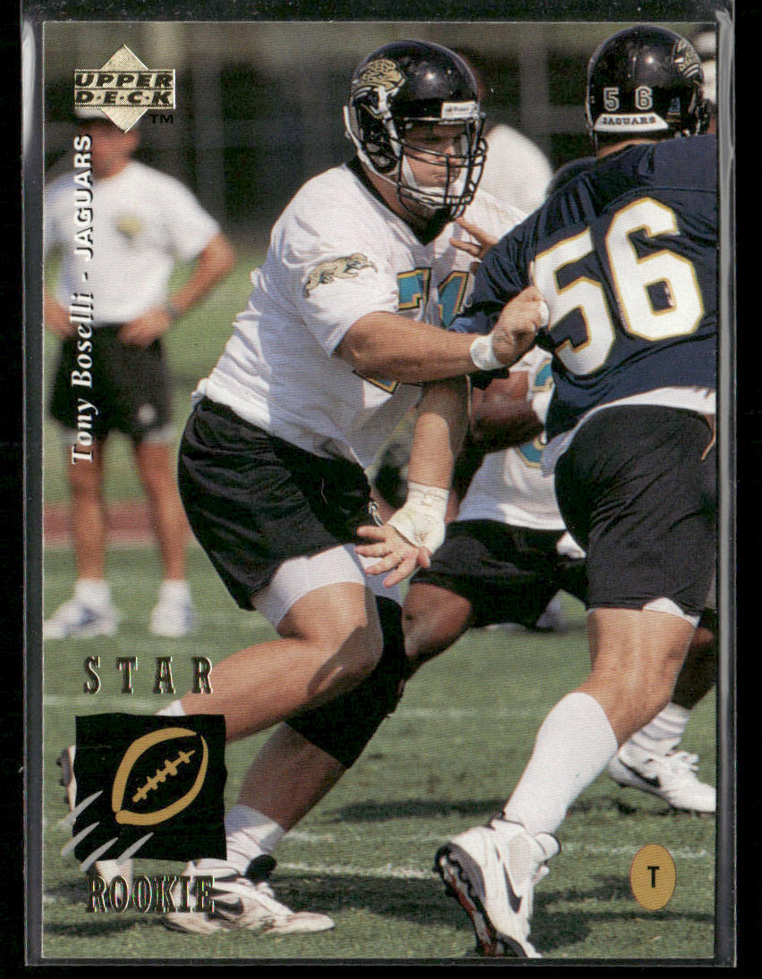 Tony Boselli 1995 Upper Deck #2 RC Jacksonville Jaguars