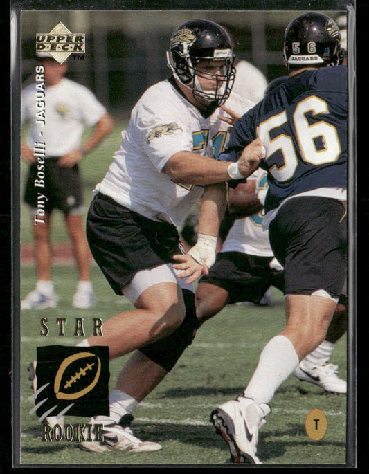 Tony Boselli 1995 Upper Deck #2 RC Jacksonville Jaguars