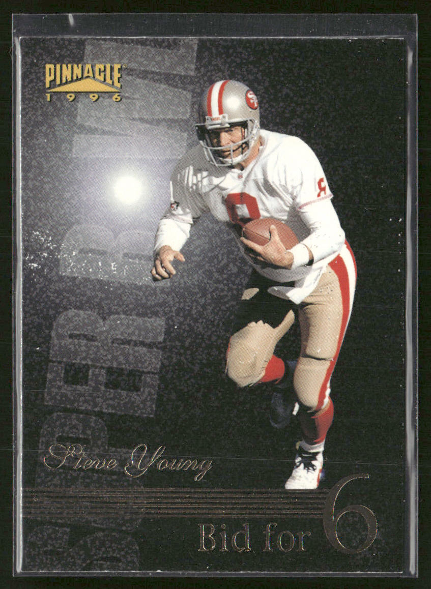 Steve Young 1996 Pinnacle #189 San Francisco 49ers