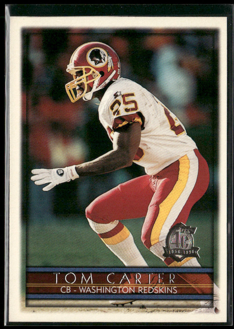Tom Carter 1996 Topps #308 Washington Redskins