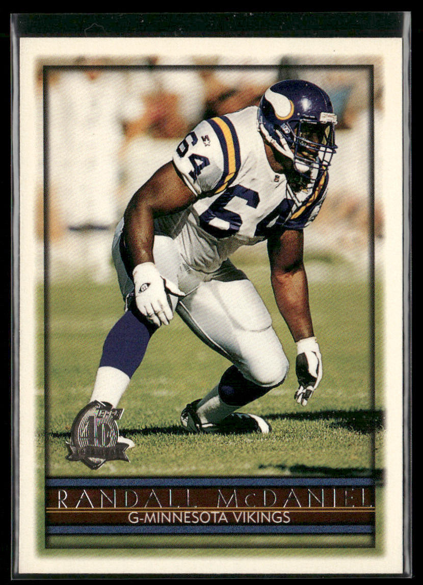 Randall McDaniel 1996 Topps #158 Minnesota Vikings