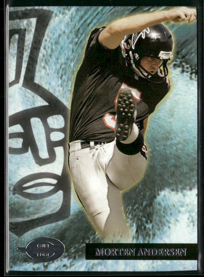 Morten Andersen 1996 Topps Gilt Edge #27 Atlanta Falcons