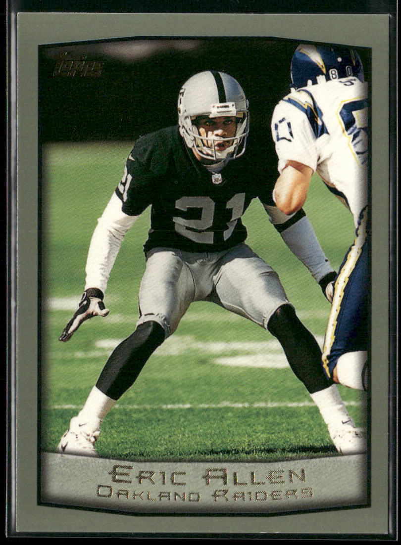 Eric Allen 1999 Topps #312 Oakland Raiders