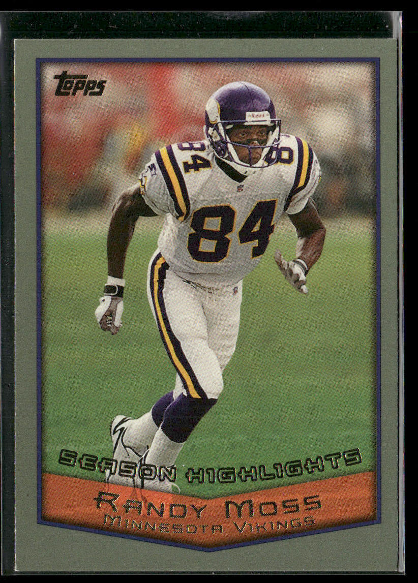 Randy Moss 1999 Topps #318 Minnesota Vikings