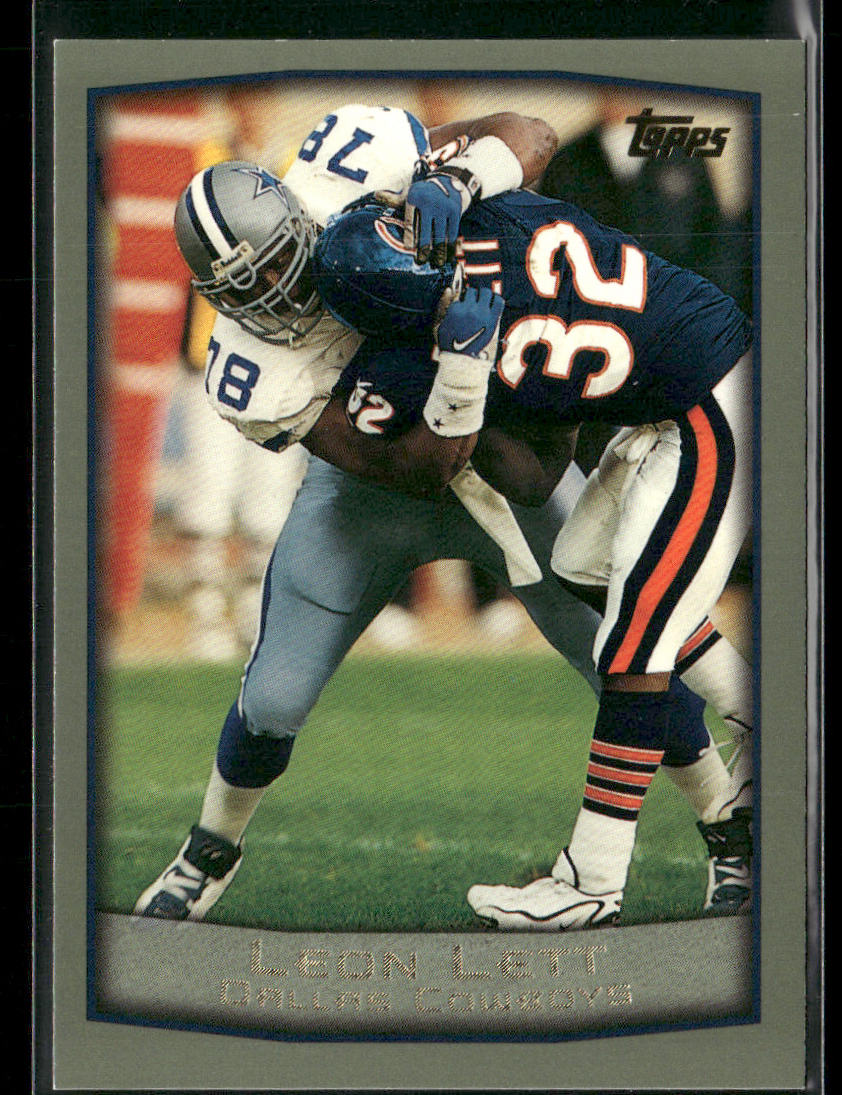 Leon Lett 1999 Topps #214 Dallas Cowboys