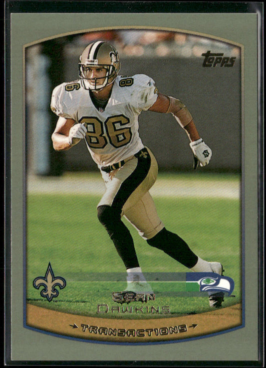 Sean Dawkins 1999 Topps #178 Seattle Seahawks