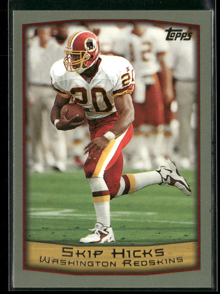 Skip Hicks 1999 Topps #82 Washington Redskins