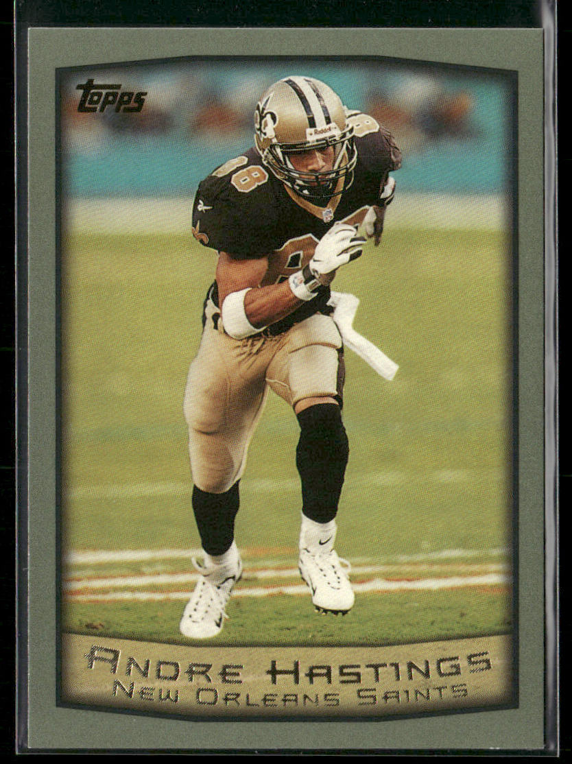 Andre Hastings 1999 Topps #59 New Orleans Saints