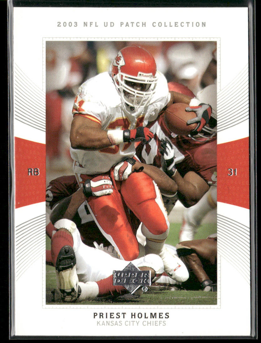 Priest Holmes 2003 UD Patch Collection #31 Kansas City Chiefs