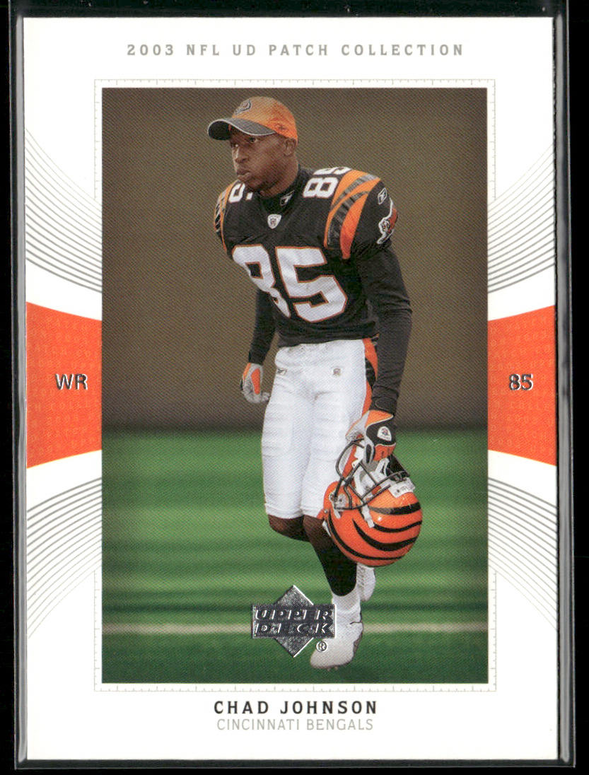 Chad Johnson 2003 UD Patch Collection #85 Cincinnati Bengals