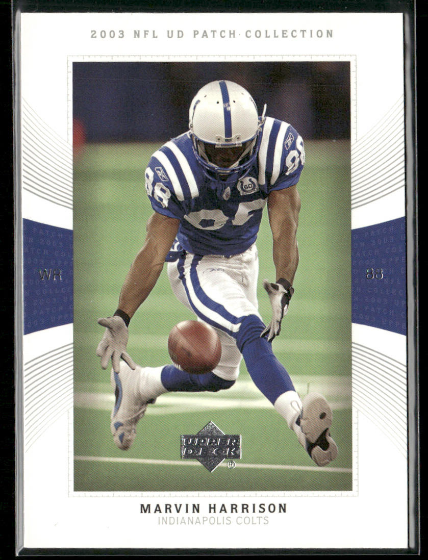 Marvin Harrison 2003 UD Patch Collection #88 Indianapolis Colts