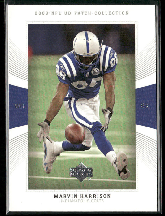Marvin Harrison 2003 UD Patch Collection #88 Indianapolis Colts