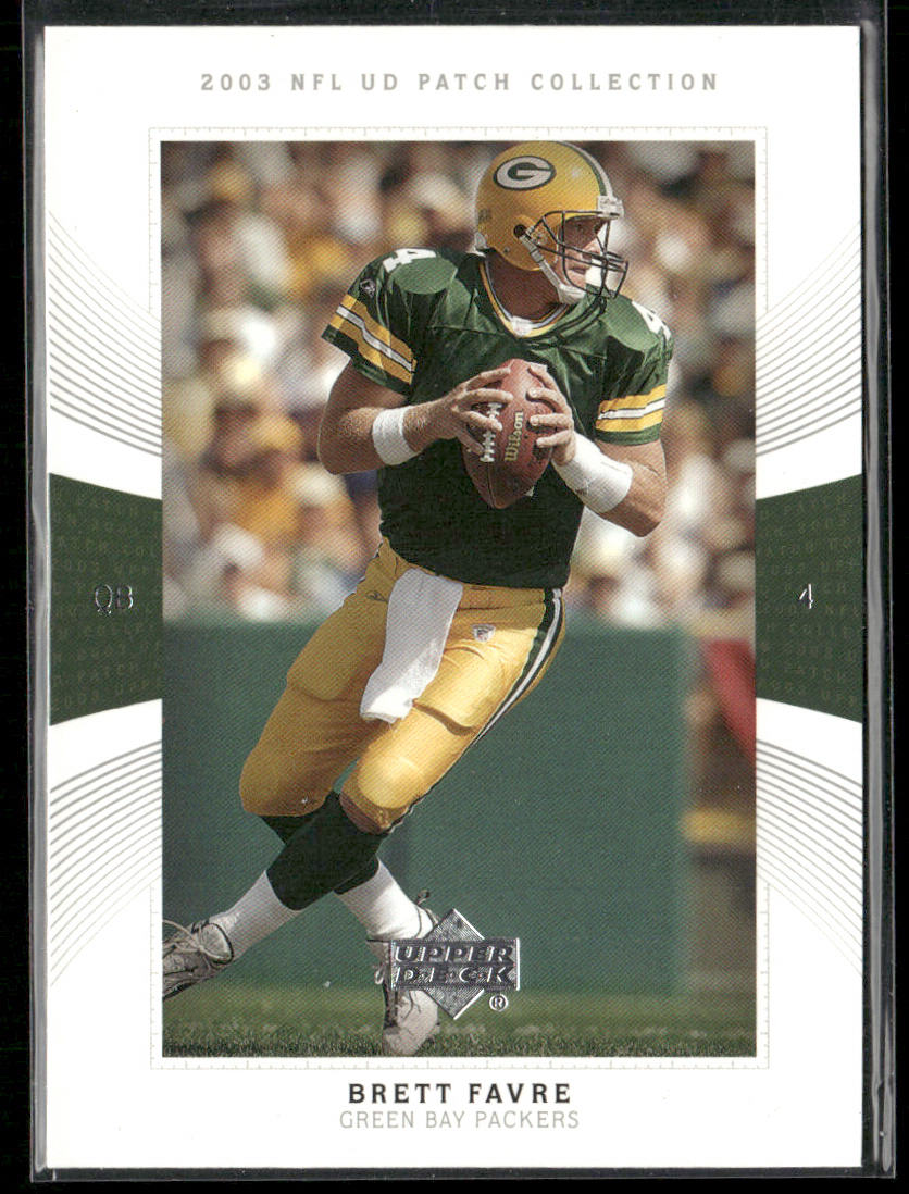 Brett Favre 2003 UD Patch Collection #4 Green Bay Packers