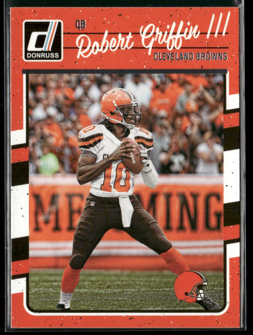 Robert Griffin III 2016 Donruss #68 Cleveland Browns