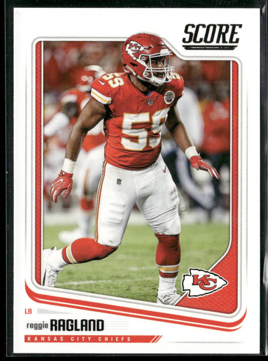 Reggie Ragland 2018 Score #165 Kansas City Chiefs