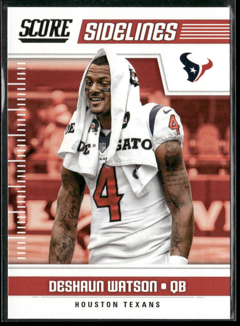 Deshaun Watson 2018 Score Sidelines #4 Houston Texans
