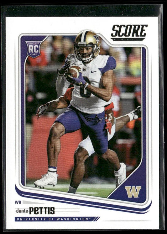 Dante Pettis 2018 Score #392 RC Washington Huskies