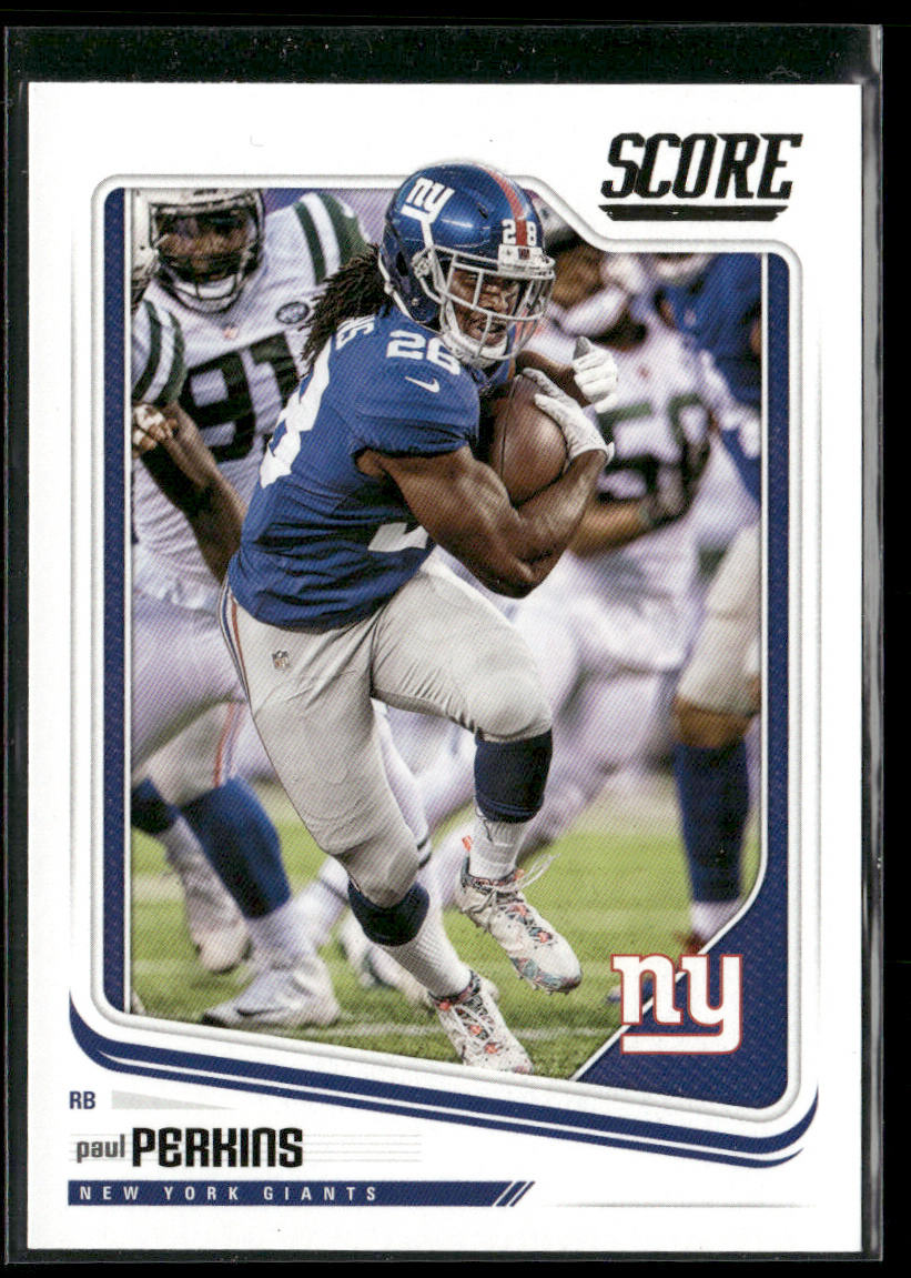 Paul Perkins 2018 Score #235 New York Giants
