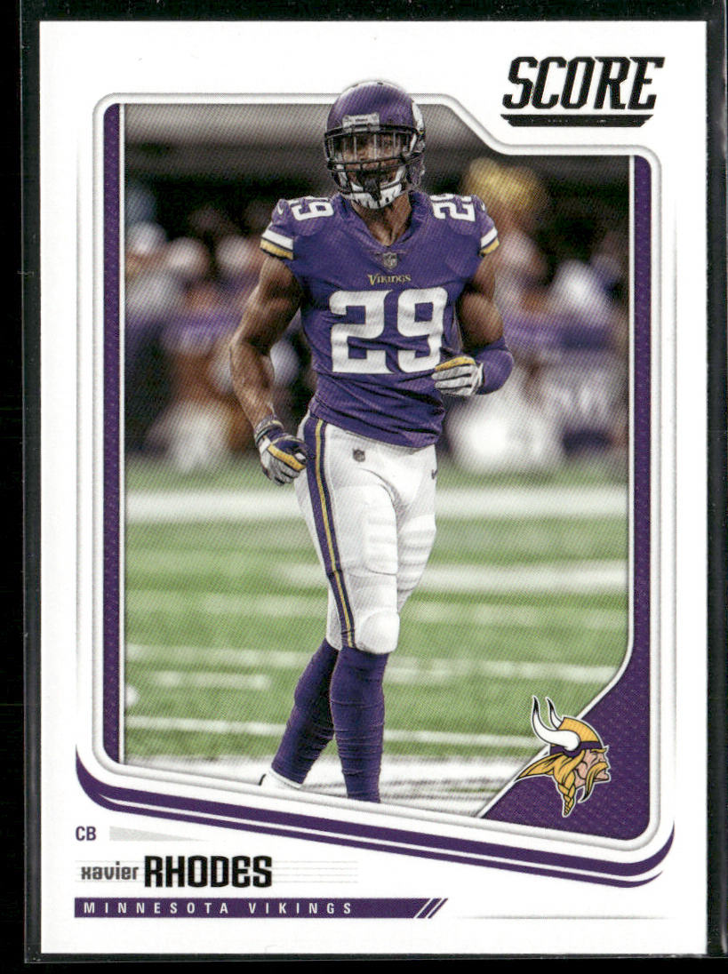 Xavier Rhodes 2018 Score #204 Minnesota Vikings