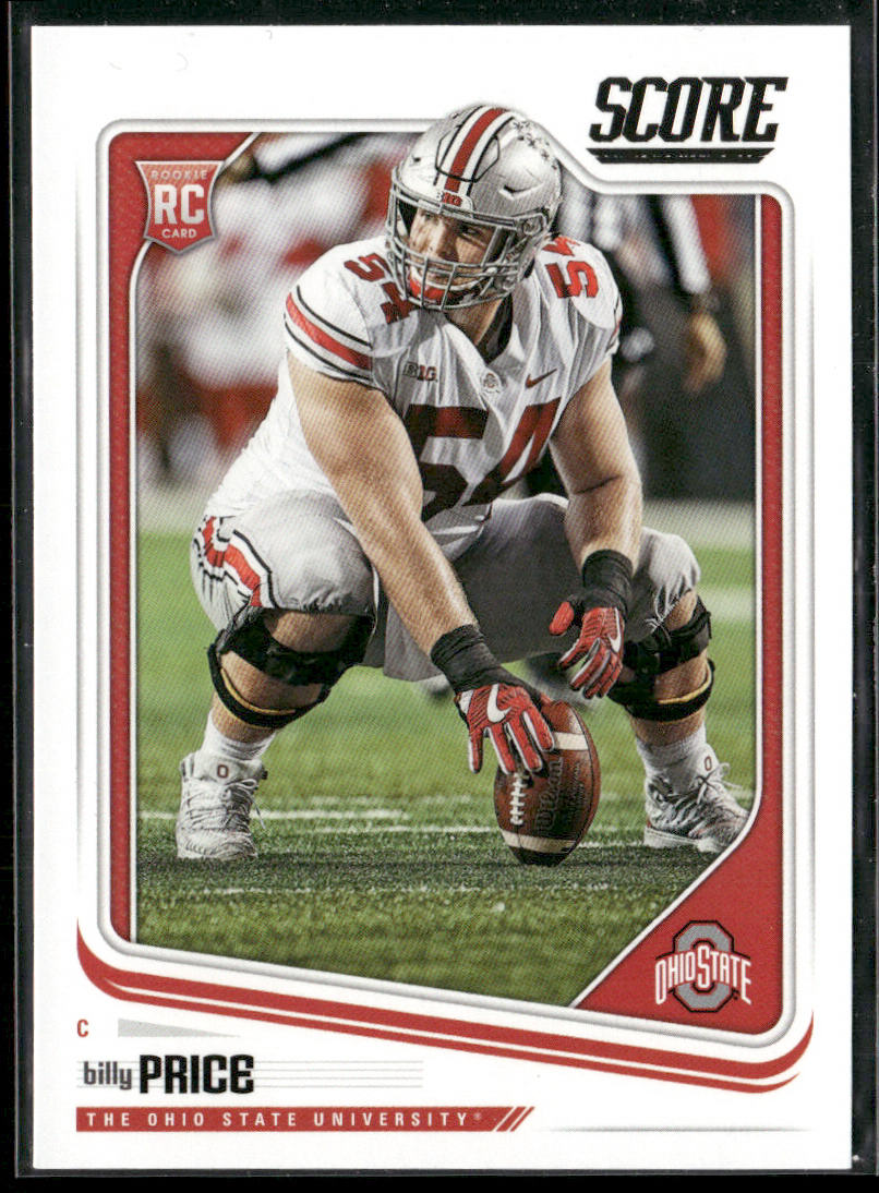 Billy Price 2018 Score #422 Ohio State Buckeyes