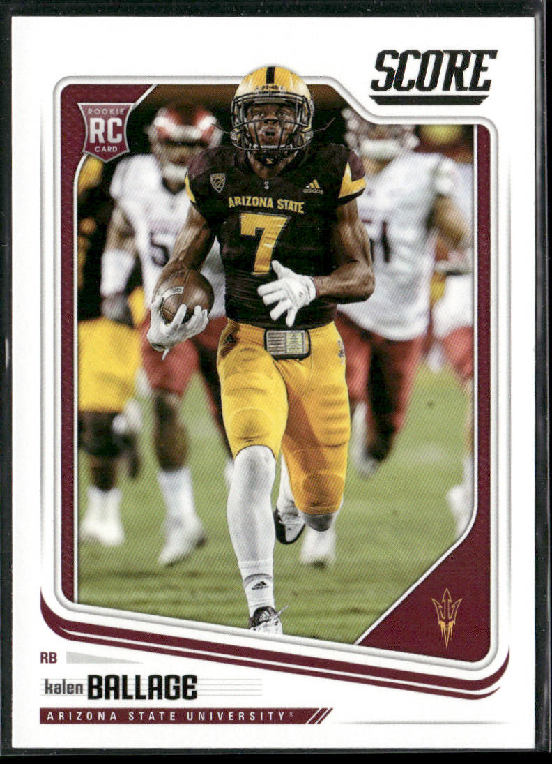 Kalen Ballage 2018 Score #372 Arizona State Sun Devils