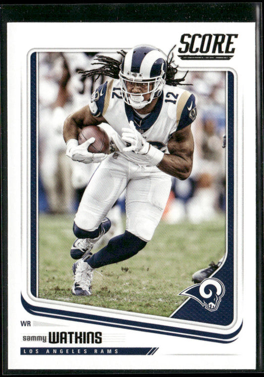 Sammy Watkins 2018 Score #169 Los Angeles Rams
