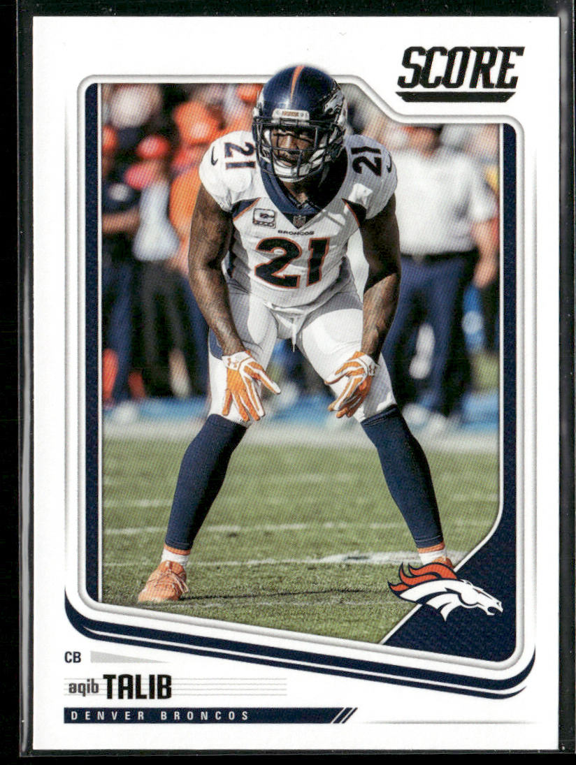 Aqib Talib 2018 Score #100 Denver Broncos