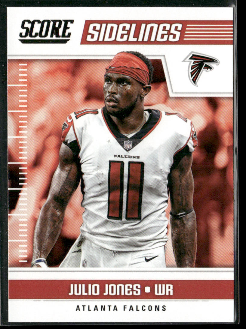Julio Jones 2018 Score Sidelines #15 Atlanta Falcons
