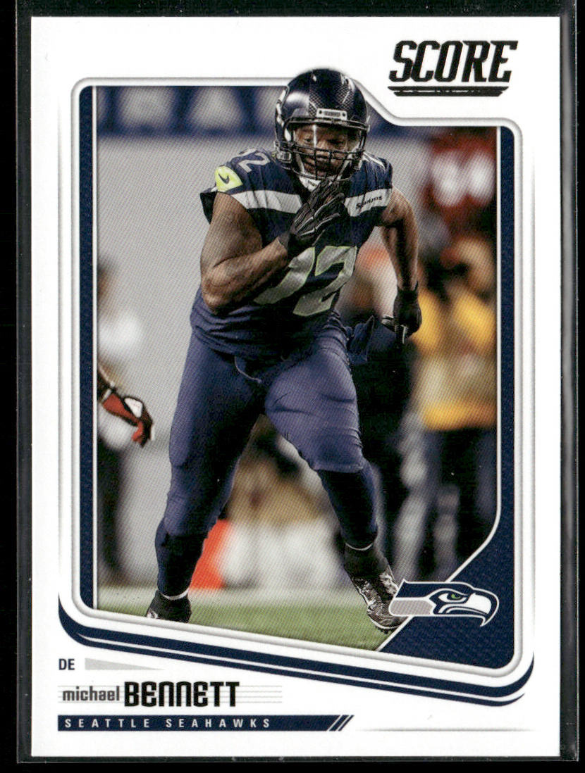 Michael Bennett 2018 Score #292 Seattle Seahawks