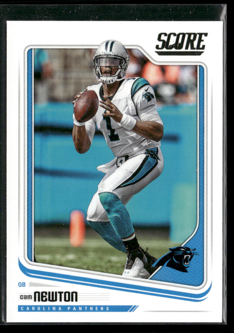Cam Newton 2018 Score #43 Carolina Panthers